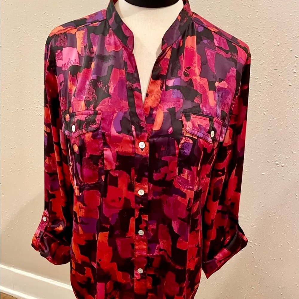 Ruby Rd Shirt Womens Size 16 Button Down
